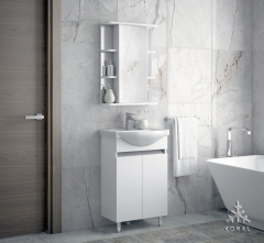 Комплект мебели для ванной Corozo Koral Джуно 55 Белый