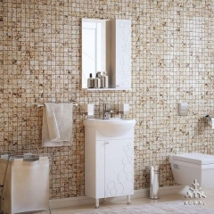 Комплект мебели для ванной Corozo Koral Орфей 45 Белый